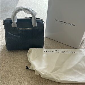 Brandon Blackwood Blue Handbag